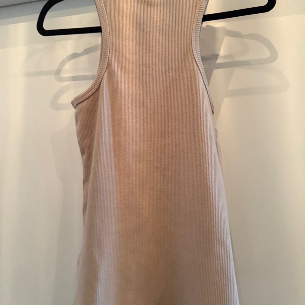 AGOLDE Rib High Neck Tank - Picture 9 of 10